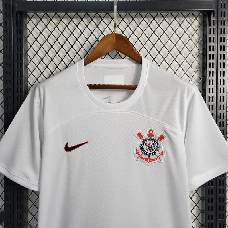 Timão Home Shirt 23/24 - Men's White Fan Shirt