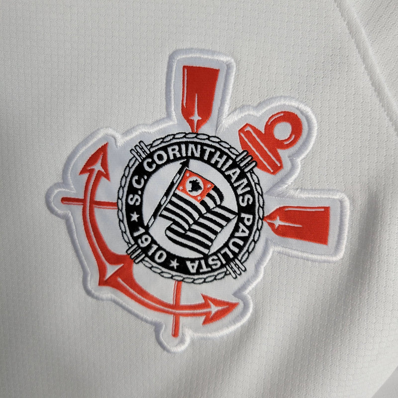 Timão Home Shirt 23/24 - Men's White Fan Shirt