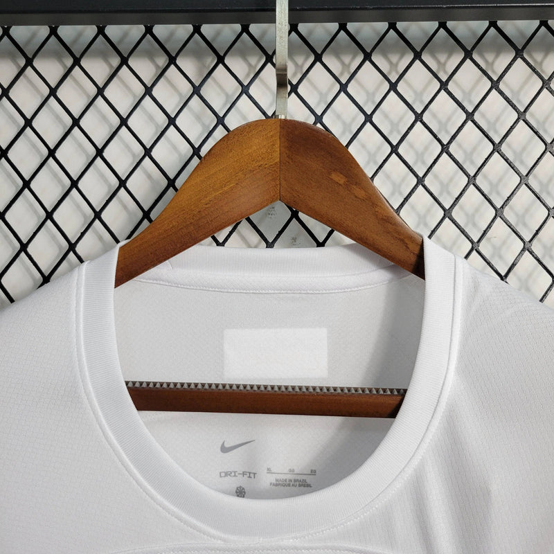 Timão Home Shirt 23/24 - Men's White Fan Shirt
