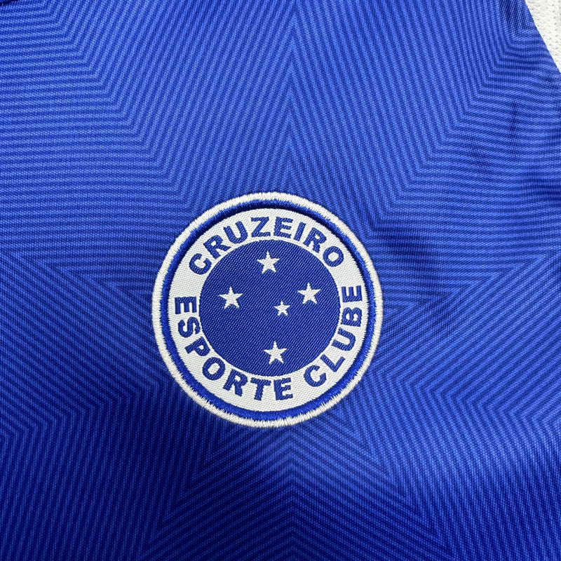 Cruzeiro Home Shirt 25/26 - Kids Fan Shirt Blue