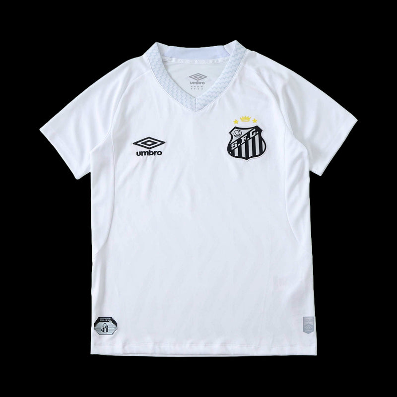 Santista Home Shirt 25/26 - Women's White Fan Shirt