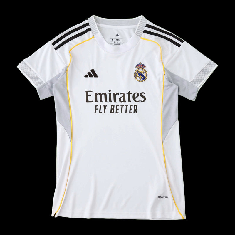 Real Madrid Home Shirt 25/26 - Women's White Fan Shirt