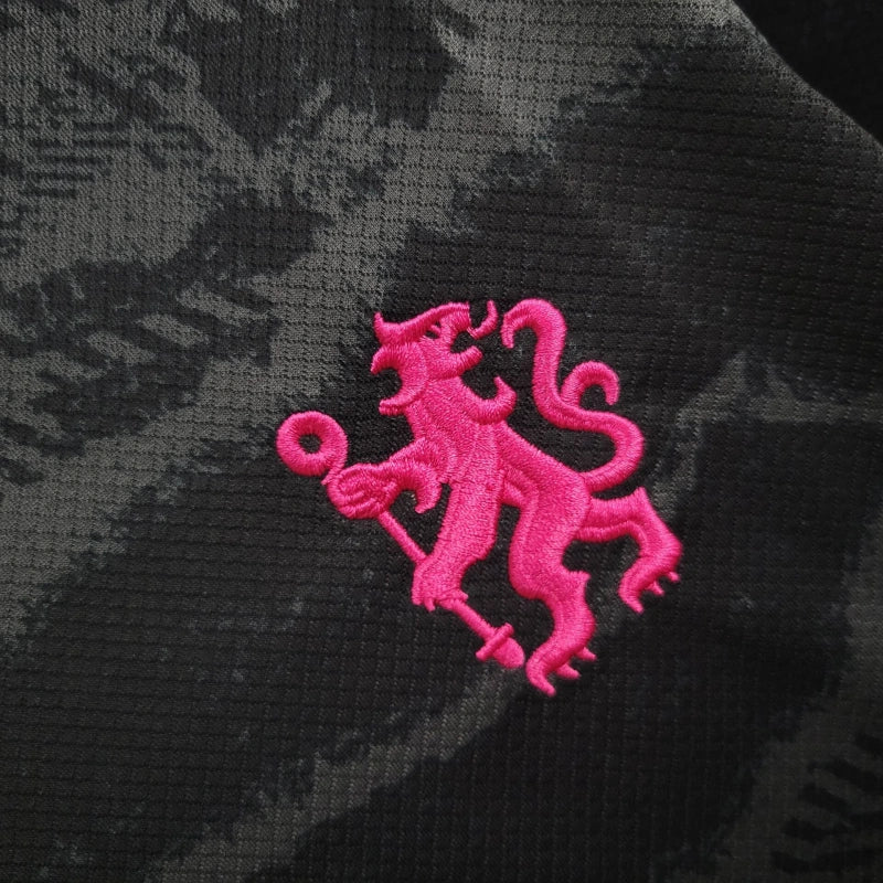 Chelsea Third Away Shirt 24/25 - Women's Black and Pink Fan Shirt