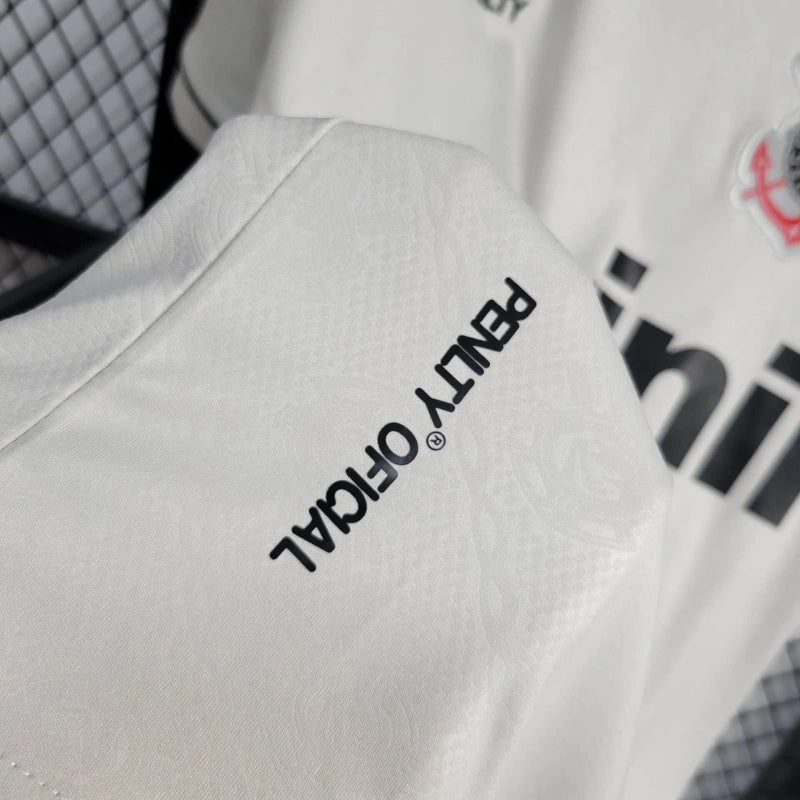 Timão Home Retro Shirt 1996 - Men's White Fan Shirt