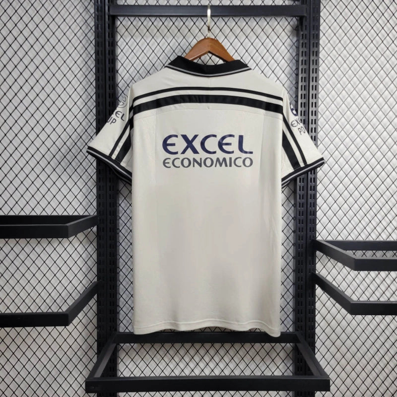 Timão Home Retro Shirt 1998 - White Men's Fan Shirt