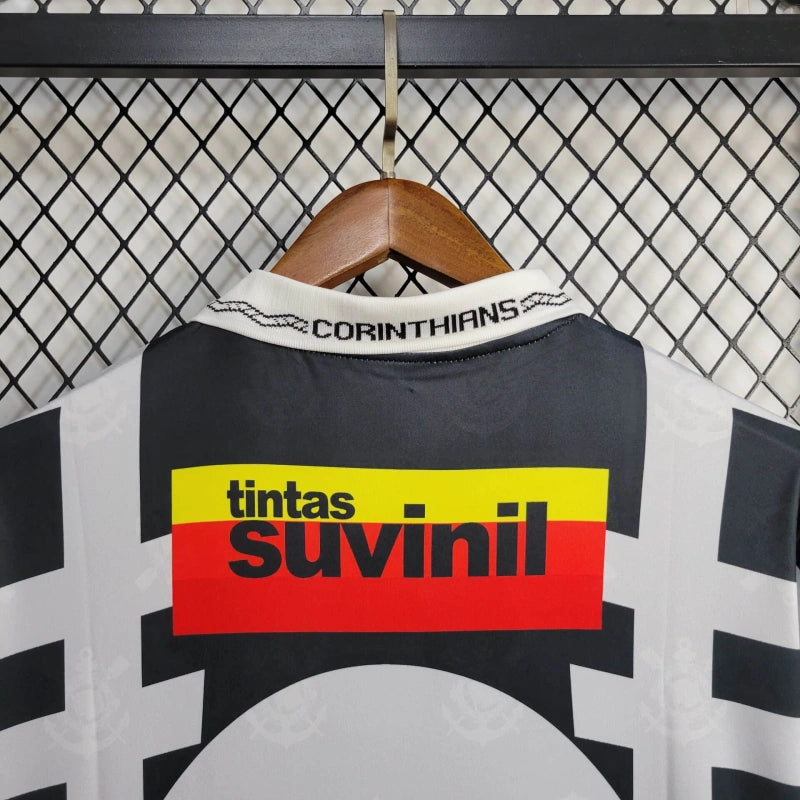 Timão Away Retro 1996 Shirt - Men's Fan Black