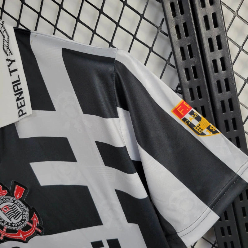 Timão Away Retro 1996 Shirt - Men's Fan Black