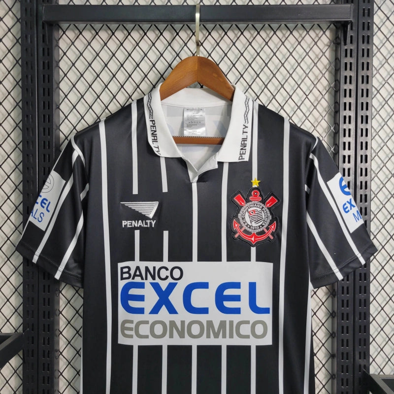 Timão Away Retro 1997 Shirt - Men's Fan Black