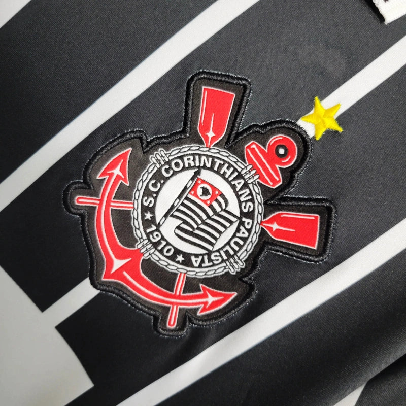 Timão Away Retro 1997 Shirt - Men's Fan Black