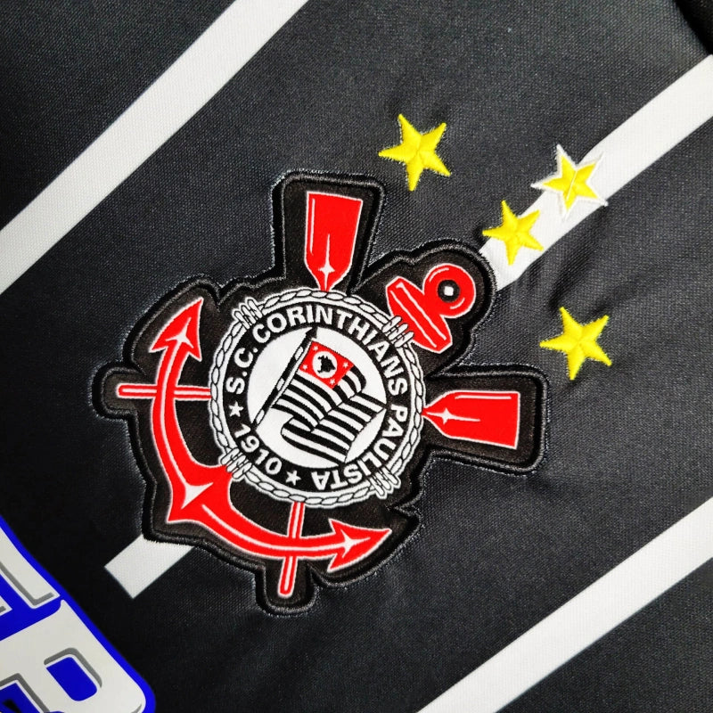 Timão Away Retro 2004 Shirt - Men's Fan Black