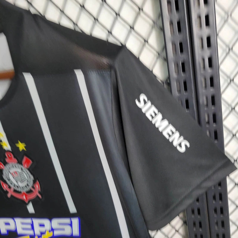 Timão Away Retro 2004 Shirt - Men's Fan Black