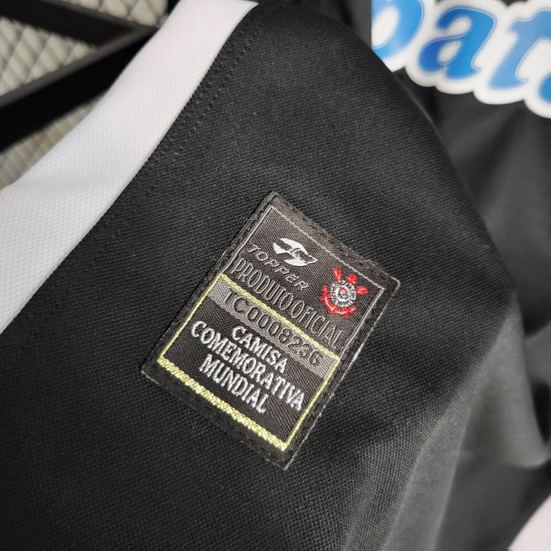 Timão Away Retro 2000 Shirt - Men's Fan Black