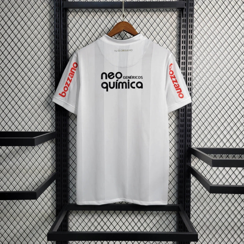 Timão Home Retro Shirt 2012 - White Men's Fan Shirt