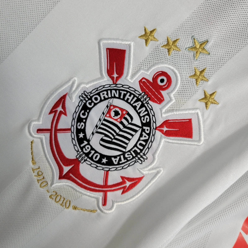 Timão Home Retro Shirt 2012 - White Men's Fan Shirt