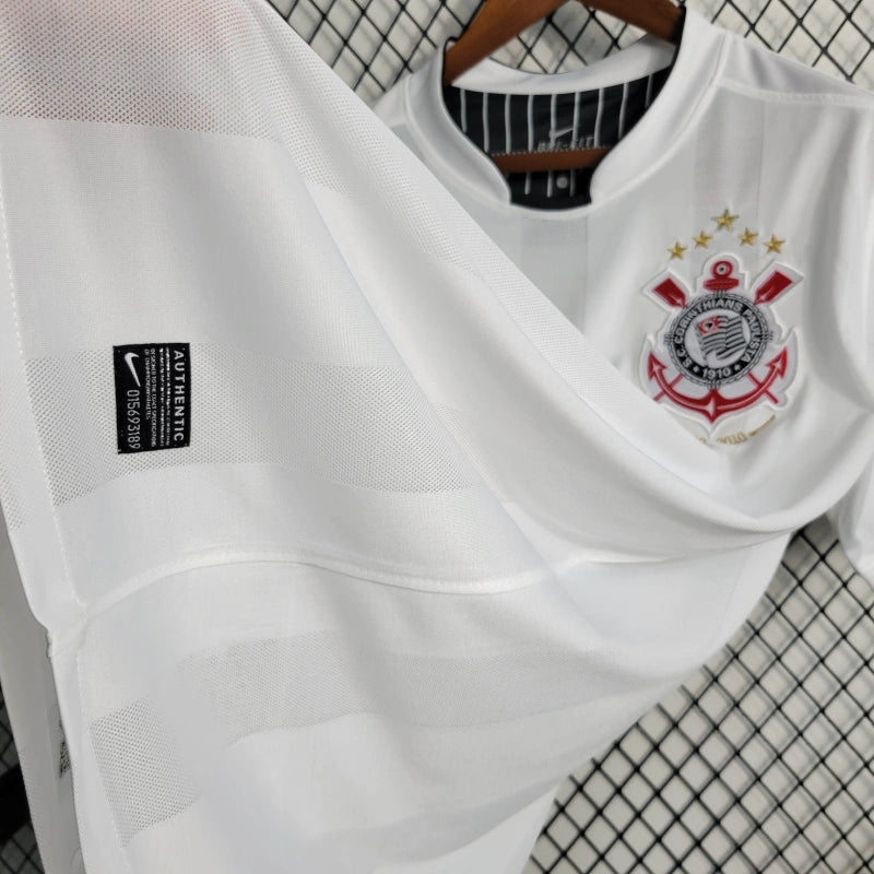 Timão Home Retro Shirt 2012 - White Men's Fan Shirt