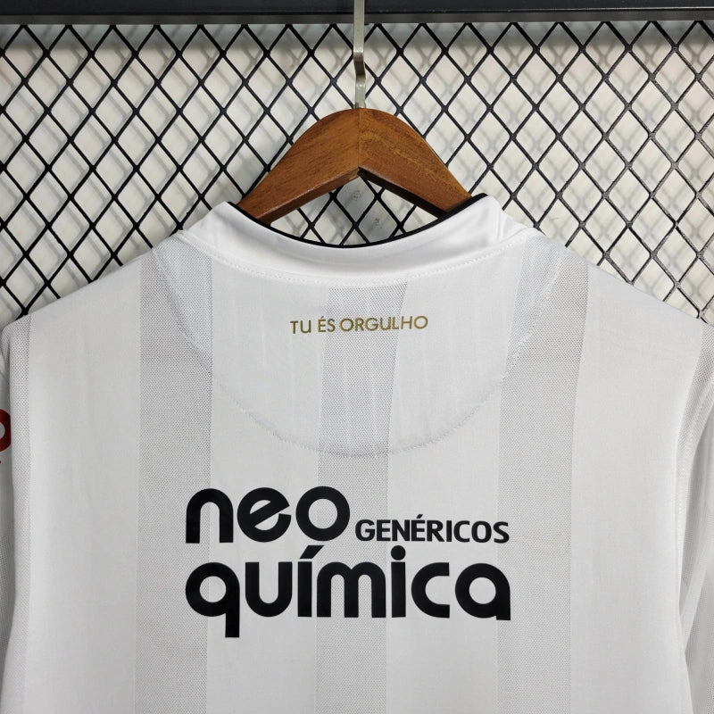Timão Home Retro Shirt 2012 - White Men's Fan Shirt