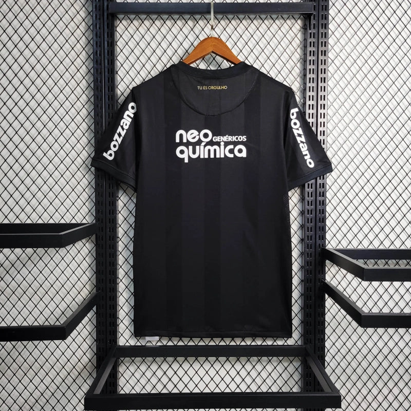Timão Away Retro 2010 Shirt - Men's Fan Black