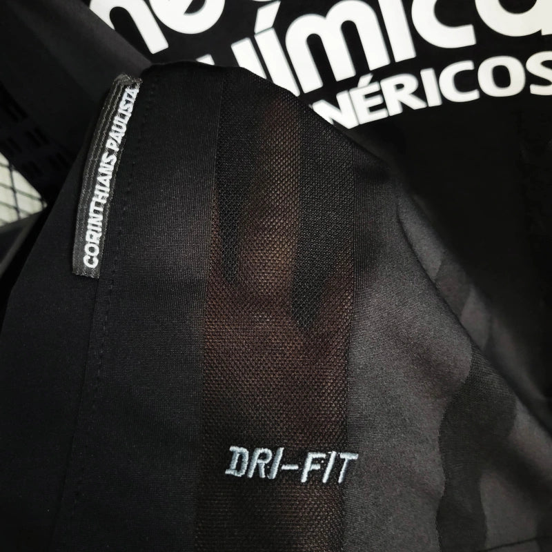 Timão Away Retro 2010 Shirt - Men's Fan Black