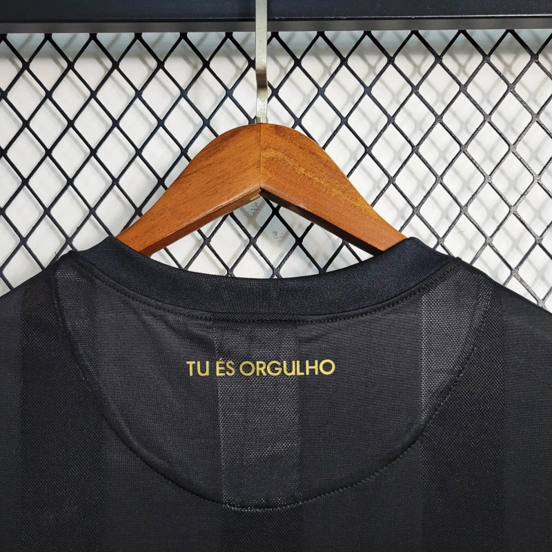 Timão Away Retro 2010 Shirt - Men's Fan Black