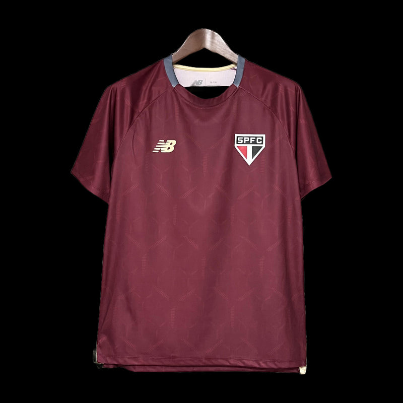 Sao Paulo Training Shirt 25/26 - Men's Fan Red