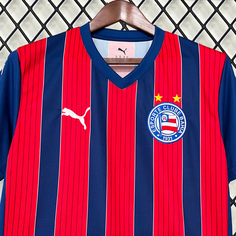 Bahia Away Shirt 25/26 - Men's Fan Red and Blue