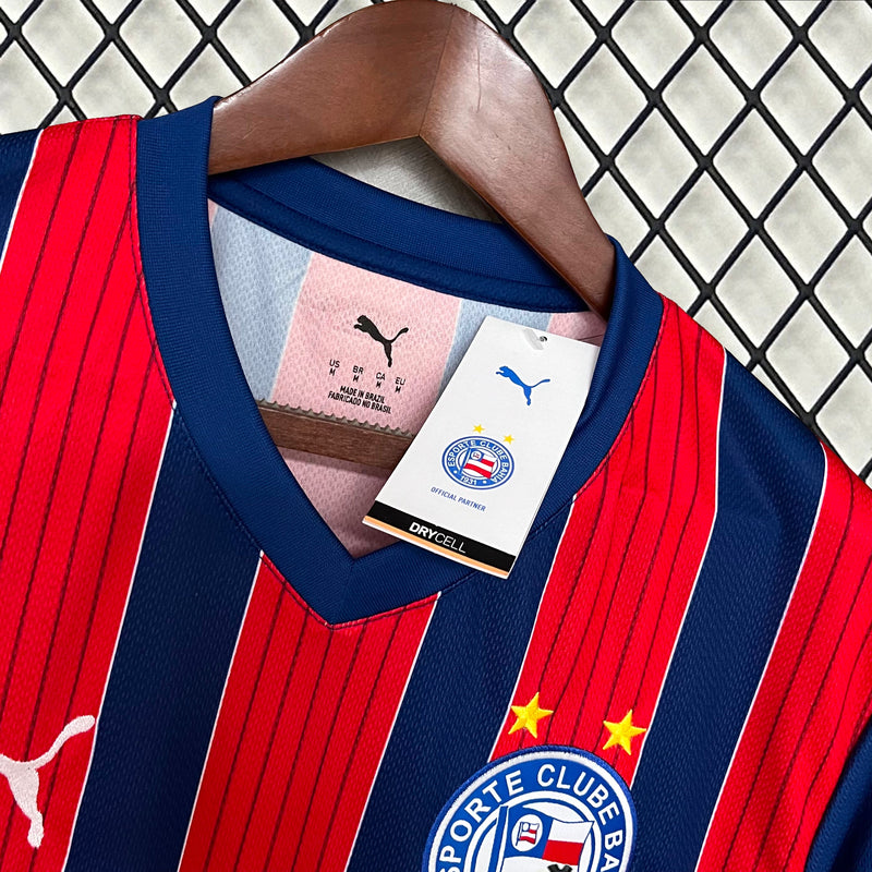 Bahia Away Shirt 25/26 - Men's Fan Red and Blue