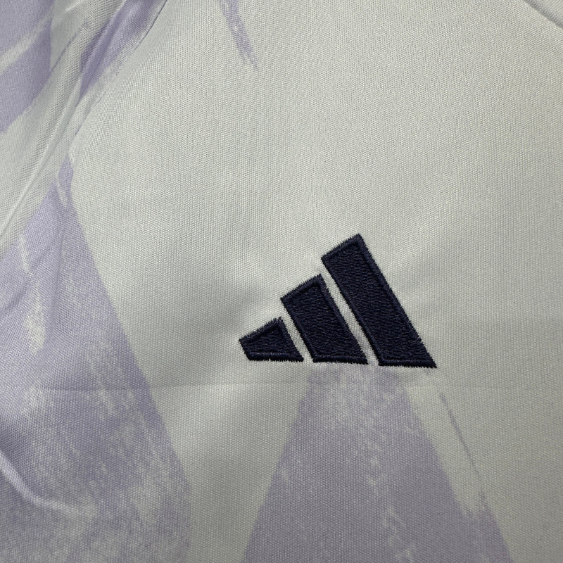 Manchester United Away Shirt 25/26 - Kids Fan White and Purple