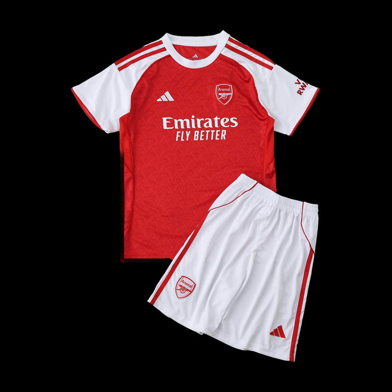 Arsenal Home Shirt 25/26 - Kids Fan Shirt Red and White