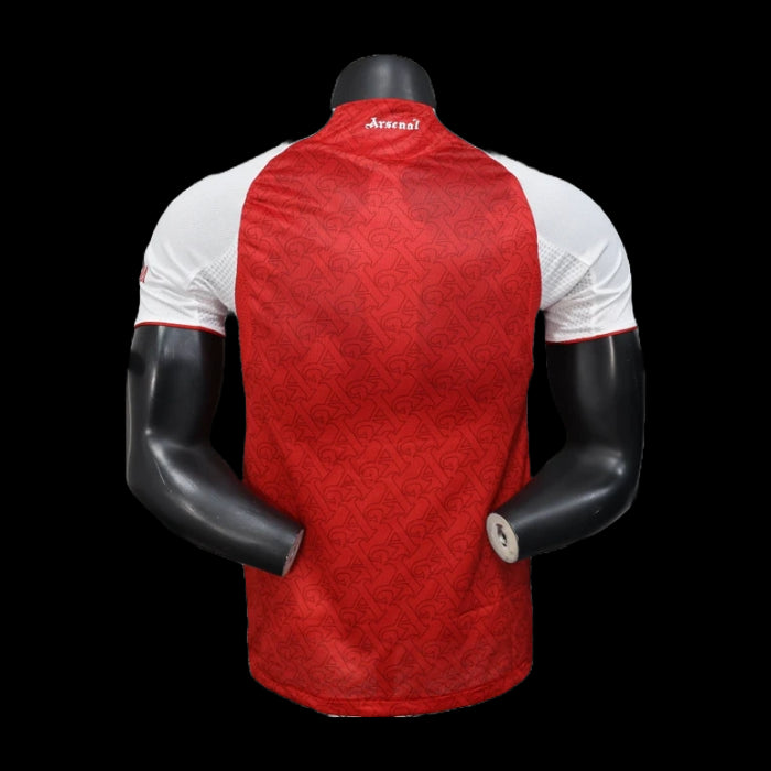 Arsenal Home Shirt 25/26 - Mens Player Red &amp; White