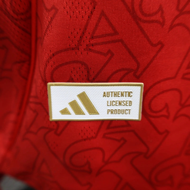 Arsenal Home Shirt 25/26 - Mens Player Red &amp; White