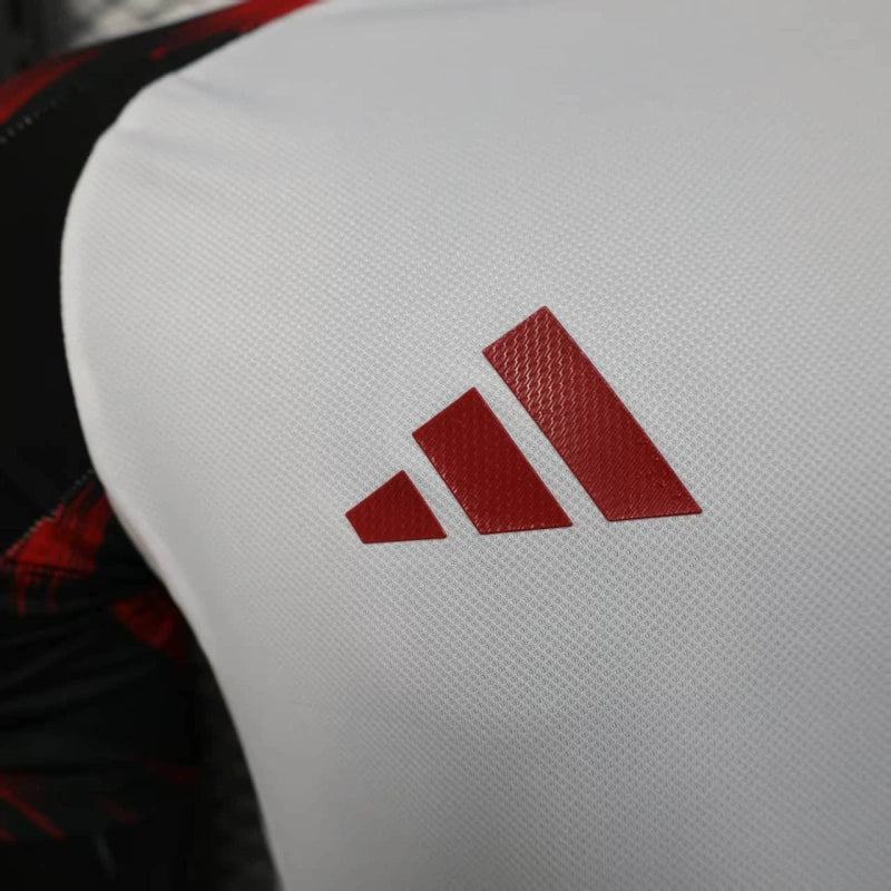 Flamengo Away Shirt 25/26 - Men's Player White + Sponsorships