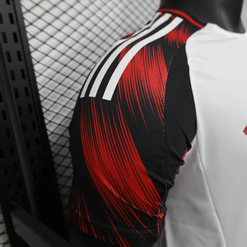 Flamengo Away Shirt 25/26 - Men's Player White + Sponsorships