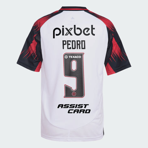 Flamengo Away Shirt 25/26 - Men's Player White + Sponsorships