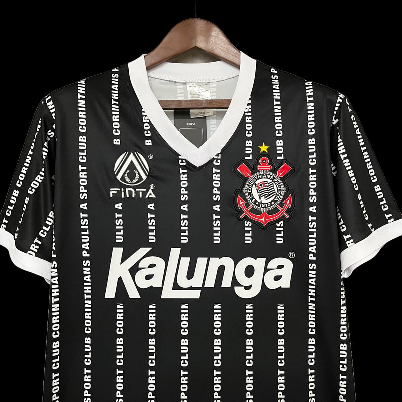 Timão Third Away Retro 1994 Shirt - Men's Fan Black