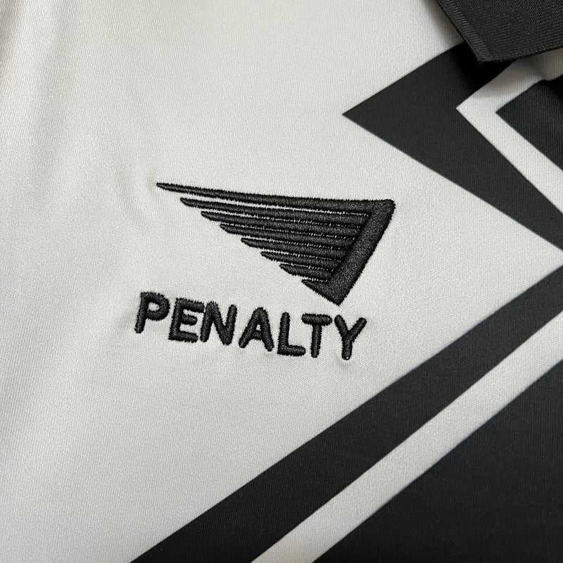 Retro 1998 Timão Goalkeeper Shirt - Men's Fan Black/White/Pink