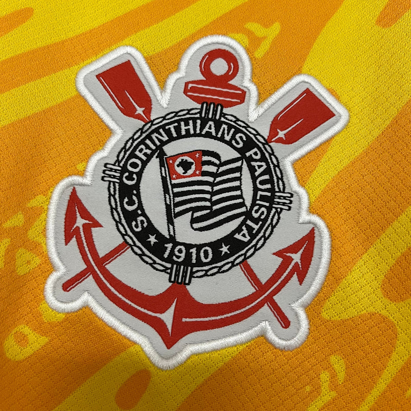 Timão Goalkeeper Shirt 24/25 - Men's Fan Yellow
