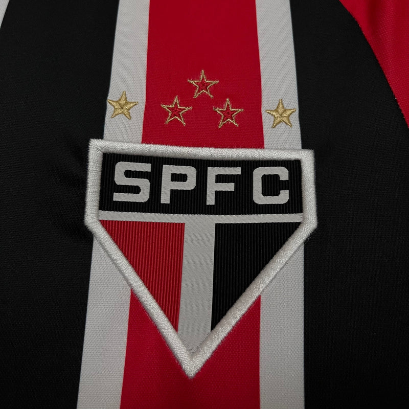 São Paulo Away Shirt 25/26 - Men's Fan Red + Sponsorships