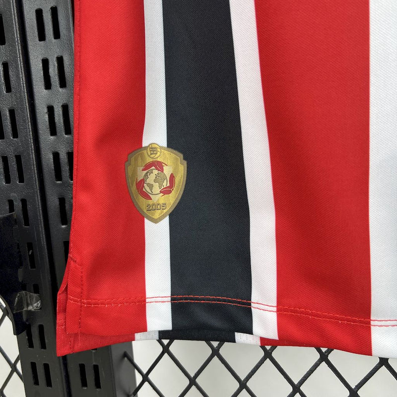 São Paulo Away Shirt 25/26 - Men's Fan Red + Sponsorships