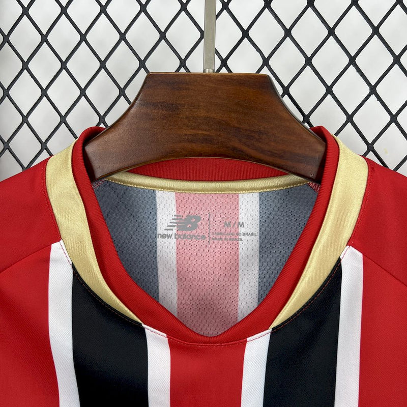 São Paulo Away Shirt 25/26 - Men's Fan Red + Sponsorships