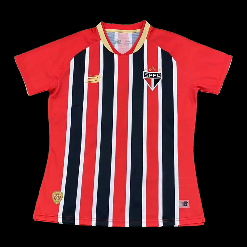 Sao Paulo Away Shirt 25/26 - Women's Fan Red