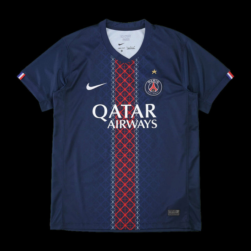 PSG Home Shirt 25/26 - Men's Fan Blue