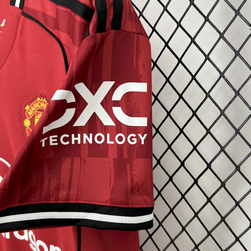 Manchester United Home Shirt 25/26 - Men's Fan Shirt Red