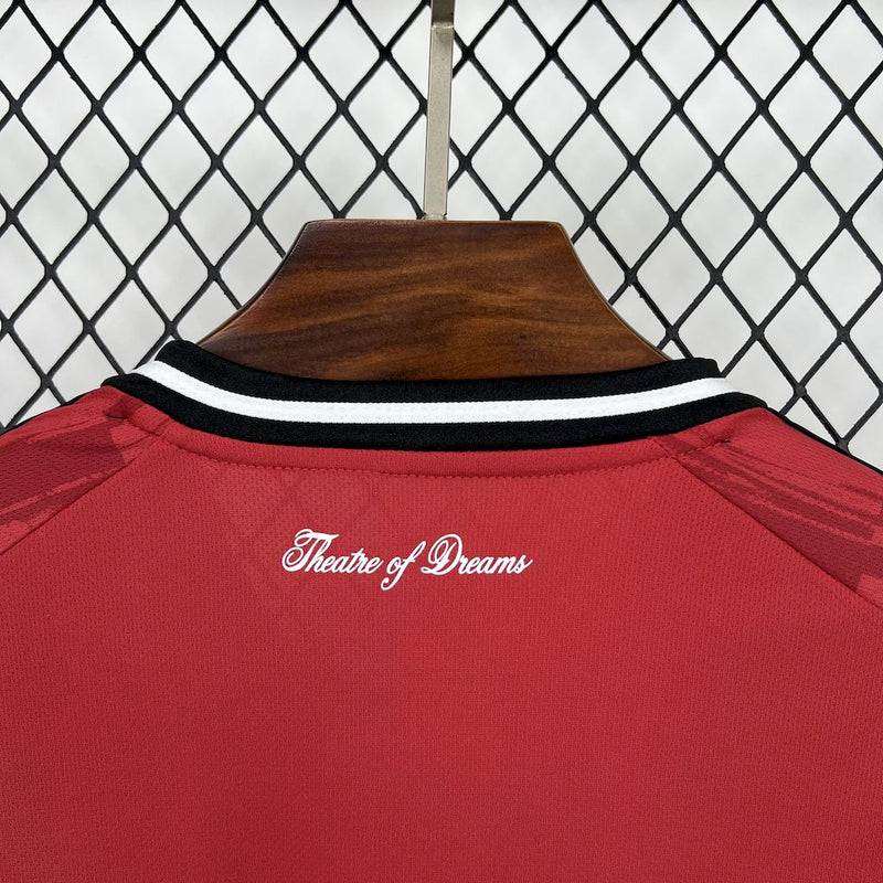 Manchester United Home Shirt 25/26 - Men's Fan Shirt Red