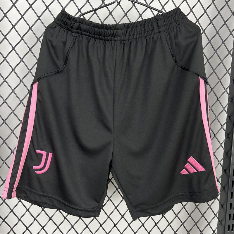Juventus Home Shirt 25/26 - Kids Fan Shirt Black and White