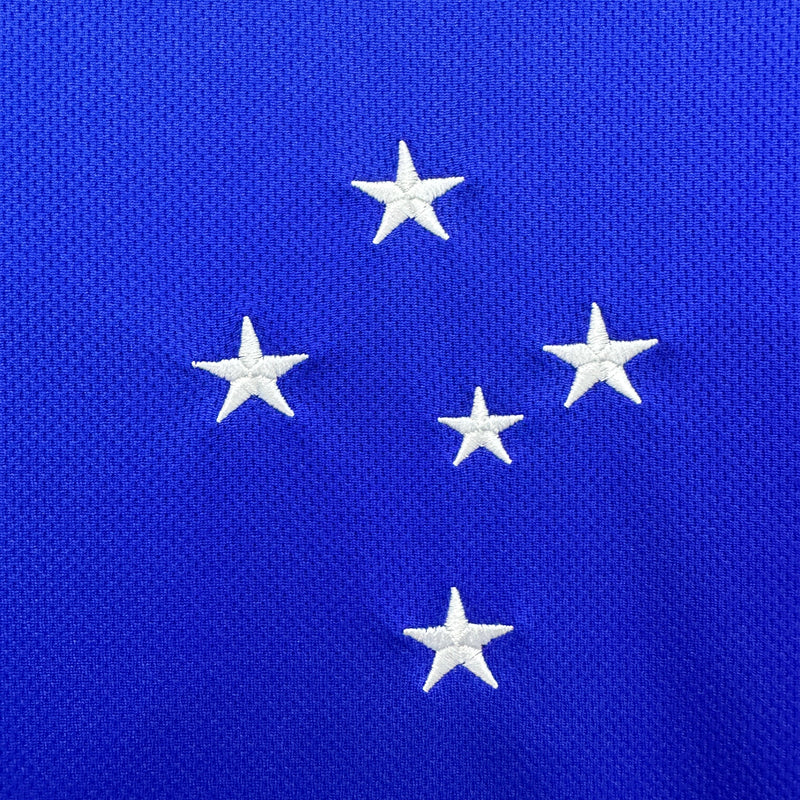 Cruzeiro Home Retro Shirt 2015 - Men's Fan Blue