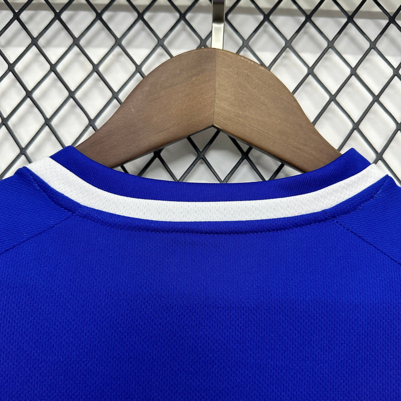 Cruzeiro Home Retro Shirt 2015 - Men's Fan Blue