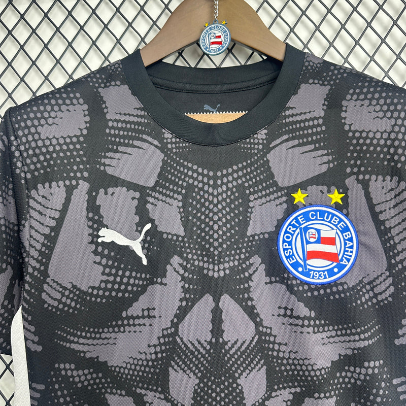 Bahia Goalkeeper Shirt 25/26 - Men's Fan Black