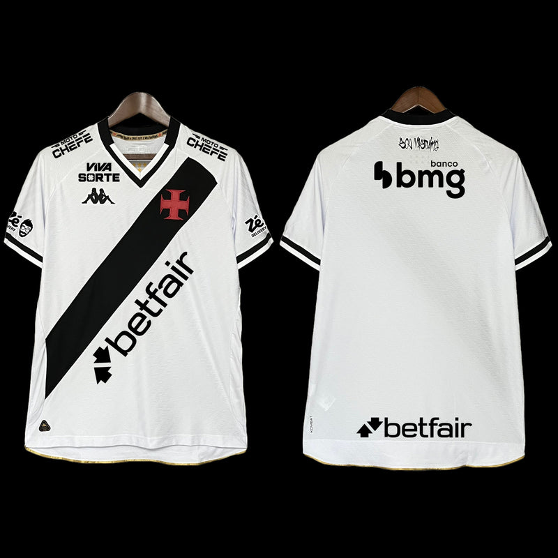 Vasco Home Shirt 25/26 - Men's White Fan I'm a Vasco fan + Sponsorships