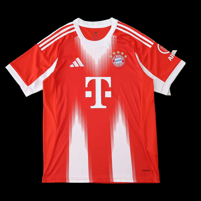 Bayern Munich Home Shirt 25/26 - Men's Fan Shirt Red