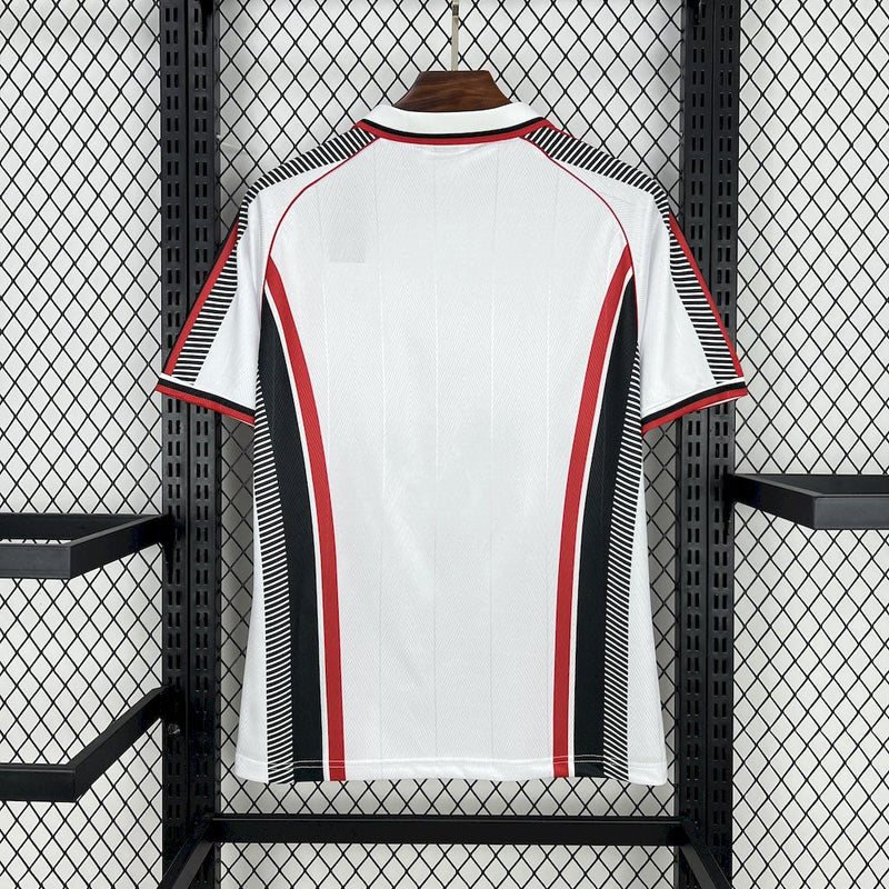 AC Milan Away Retro Shirt 1997/98 - Men's White Fan Shirt